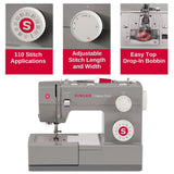 Máquina de Coser Singer 4432 - Marca: Singer - EAN: 7393033149338