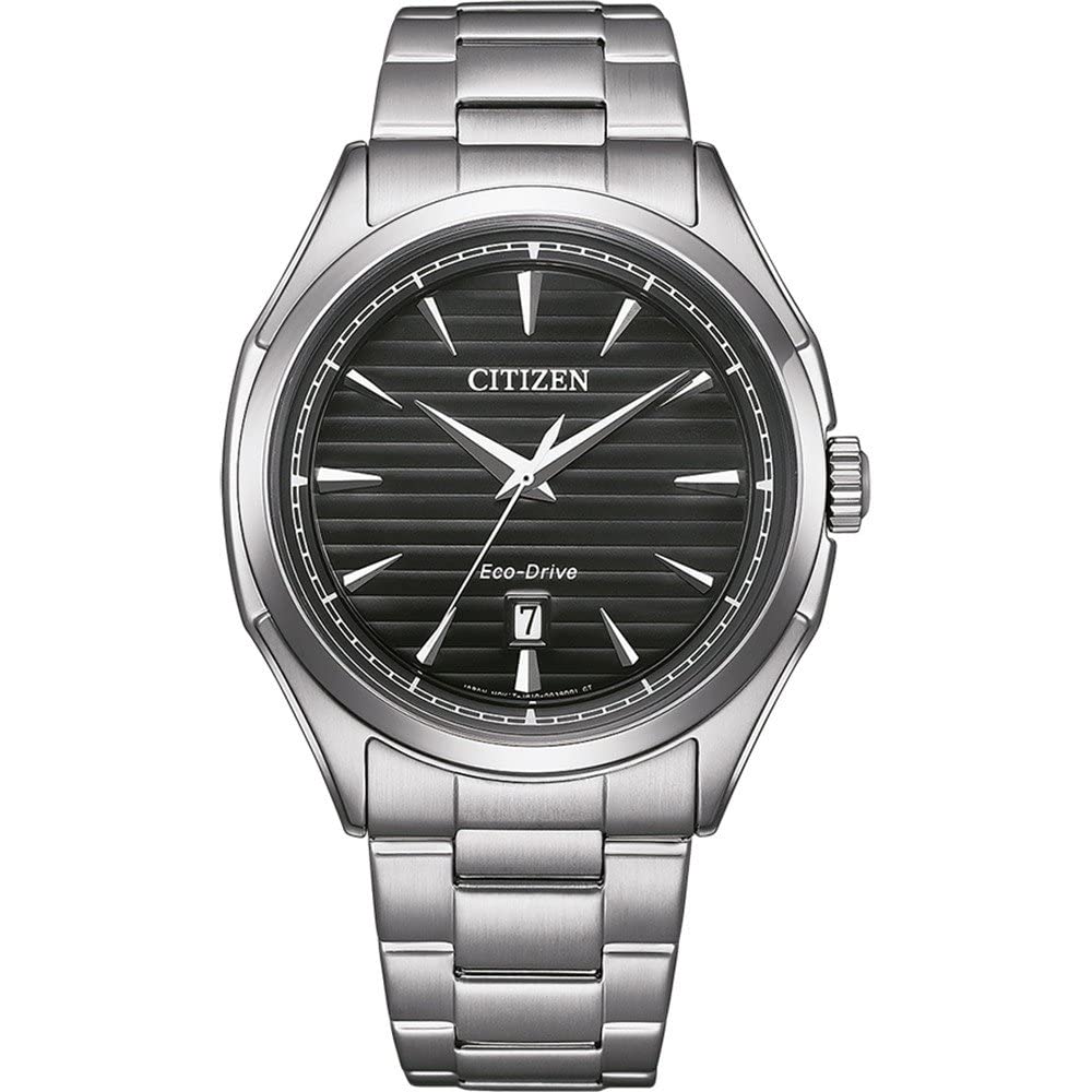 Citizen Reloj Analógico para Hombres de Cuarzo japonés con Correa en Acero Inoxidable AW1750-85E