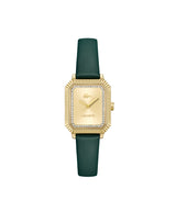 Lacoste Reloj De Movimiento De Cuarzo De Dos Manecillas para Mujer Colección Parisienne con Correa de Cuero Verde - 2001442