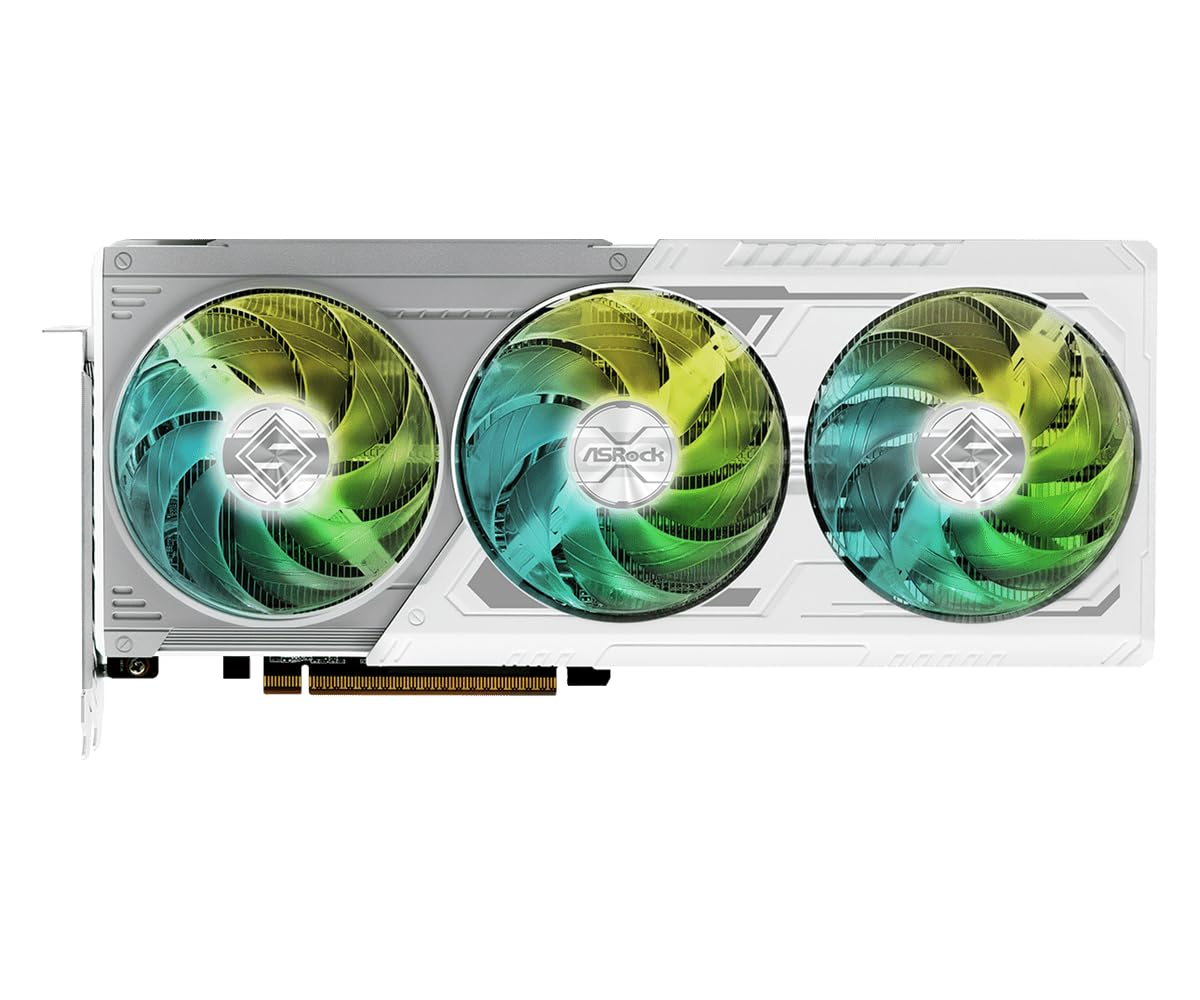 ASROCK VGA RX9070XT SL 16G,AMD,RX9070XT,16GB,GDDR6,256BIT,2HDMI+2DP (3 Ventiladores)