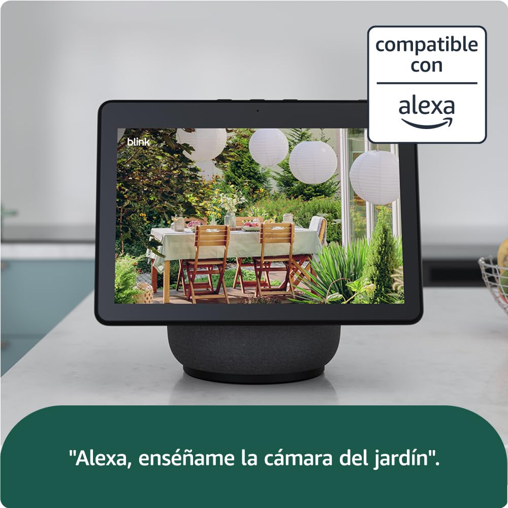 Nueva Blink Outdoor 4: cámara de seguridad inteligente HD sin cables, 2 años de autonomía, detección de movimiento optimizada, compatible con Alexa(sistema de 3 cámaras con Sync Module Core incluido)