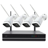 PNI House WiFi660 NVR Paquete de videovigilancia con 4 cámaras inalámbricas, 3MP y PNI SafeHouse 1TB HDD, 3.5 Pulgadas Incluidas