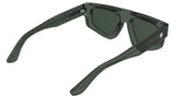 Calvin Klein Unisex Adult Sunglasses CK25539S - Transparent Green with Solid Green Lens