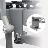 amuéblate online - Juego de Barandillas Metálicas Geriátricas Reforzadas Abatibles INOX para Cama Articulada con 4 Barras de Seguridad