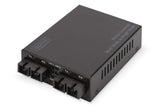 Digitus DN-82124 convertidor de Medio 1000 Mbit/s 1310 NM Multimodo, Monomodo Negro - Convertidor de Red (1000 Mbit/s, 1000Base-SX, 1000Base-SX, Gigabit Ethernet, 1000 Mbit/s, 1000BASE‑SX)