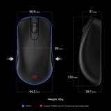 BenQ Zowie S2-DW Ratón inalámbrico 4K para Esports | tecnología Esports | Receptor Mejorado 4K | 65g | simétrico | sin Drivers | Sensor 3950 | tasa de sondeo 4K