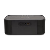 Explore Scientific BCC1001 - Altavoz estéreo Bluetooth con función de Despertador y Carga, Color Negro