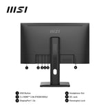 MSI Pro MP273QP E2 Monitor Profesional WQHD de 27", Panel IPS 2560 x 1440, 100Hz, 4ms, Panel IPS 2560 x 1440, 100Hz, 400 nits, Anti-Glare, Altavoces Integrados, Negro