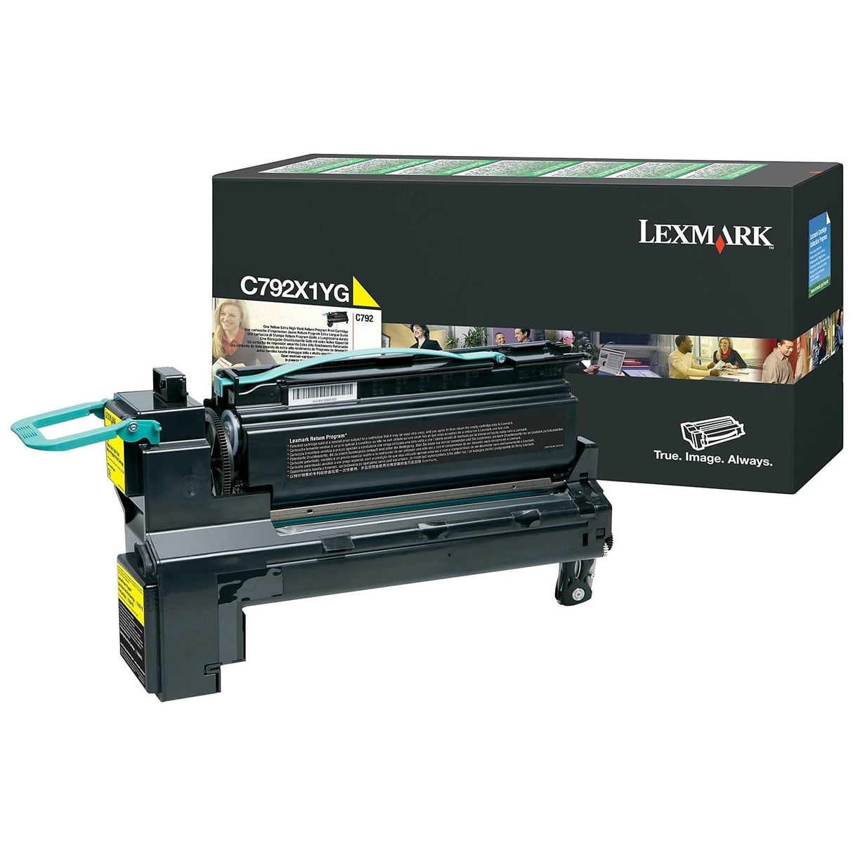 Lexmark C792X1YG - Cartucho de tóner