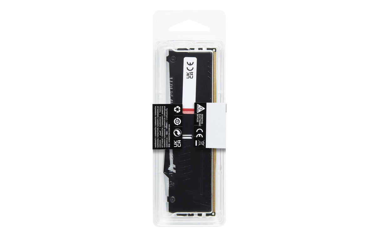 Kingston Fury Beast Negro RGB 32GB 5600MT/s DDR5 CL40 DIMM Memoria Gamer para Ordenadores de sobremesa Módulo único AMD Expo/Intel XMP - KF556C40BB2A-32