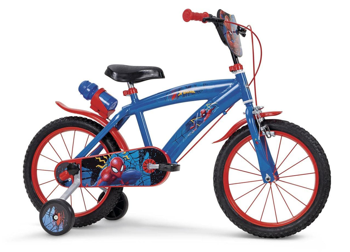 TOIMSA Huffy Bicicleta 16" Spiderman niños 5/7 años