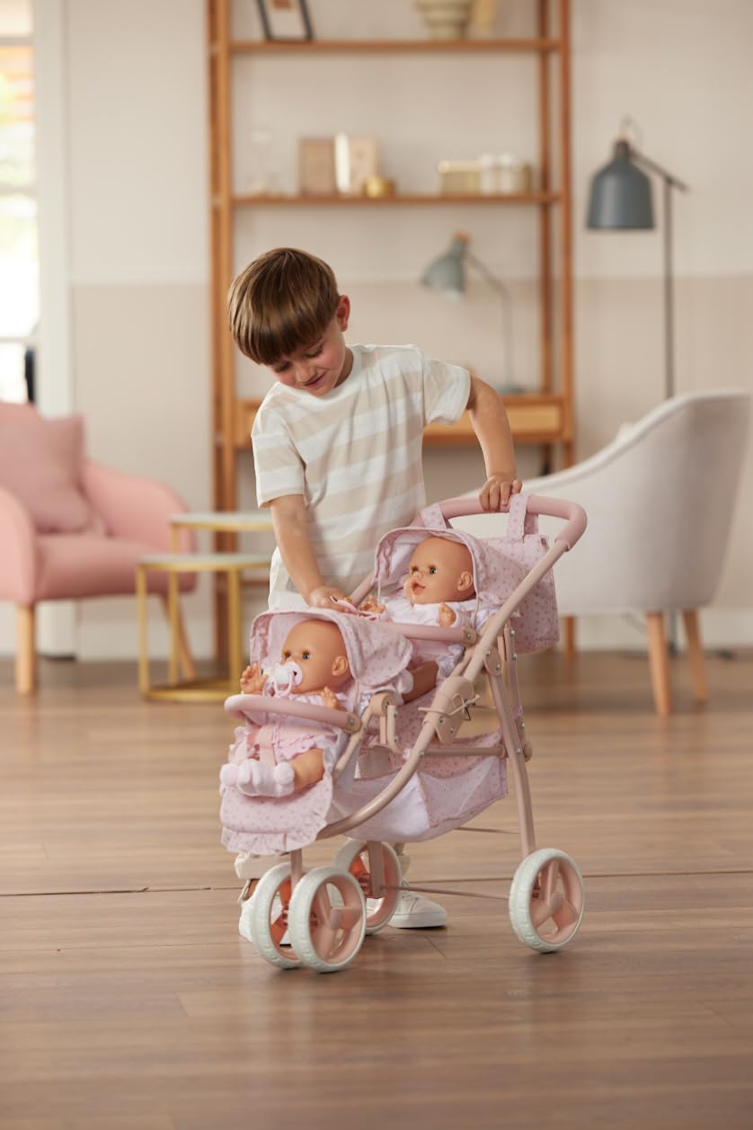 La Nina - Carrito Gemelar colección Olivia, a Partir de 4 años