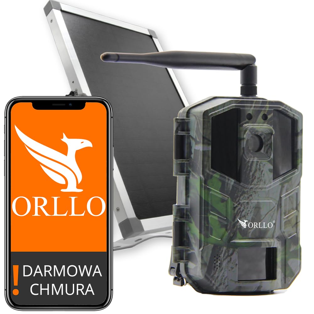 Orllo Cámara gsm Huntercam 3 con Panel Solar S001