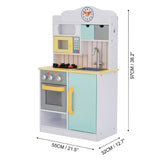 Cocina de Juguete de Madera con Utensilios de Teamson Kids Horno NiñosTD-11708AR