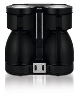 Krups KT 8501 - Cafetera de filtro, 1700 W, 16 tazas, plástico, negro