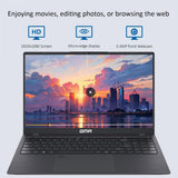 GMR - Portátil Full HD de 15,6 Pulgadas - Intel N95-16 GB de RAM DDR4 - SSD de 512 GB - Windows 11 Pro para el hogar, la Oficina y el Estudio - Teclado QWERTY