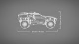 LEGO 42160 Technic Audi RS Q e-Tron Coche de Juguete Teledirigido, Maqueta de Coche Todoterreno de Rally Dakar, Control Remoto por App Control+, Idea de Regalo para Niños y Niñas a Partir de 10 Años