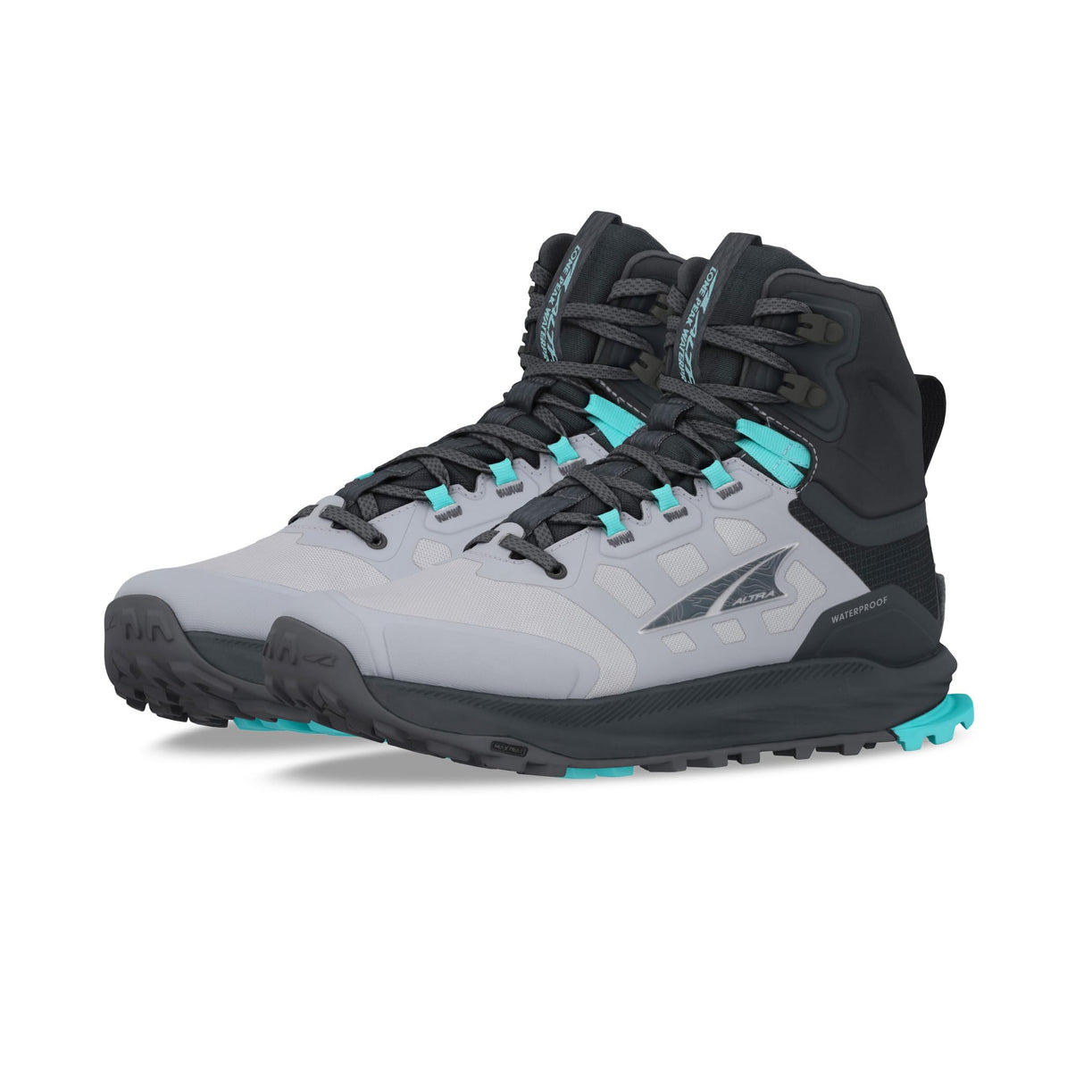 Altra Lone Peak 9 Waterproof Mid, Zapatillas Mujer, Black, 40 EU