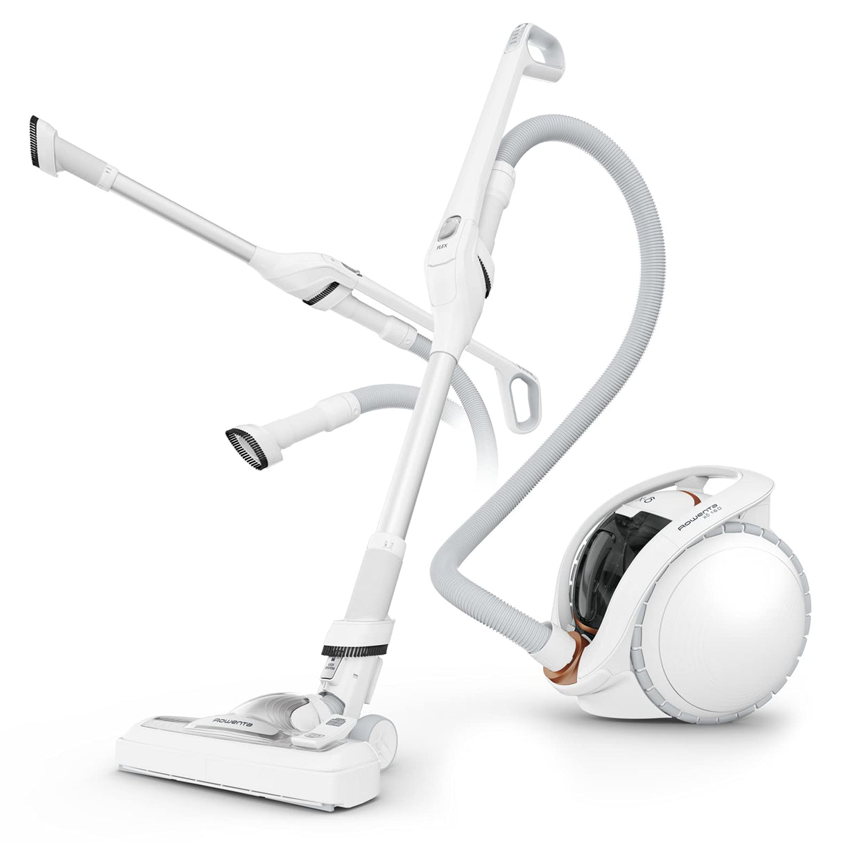 Rowenta X-Ô 160 Aspirateur Sans Fil IX7777EA IX7777EA-Aspirador inalámbrico, Blanco