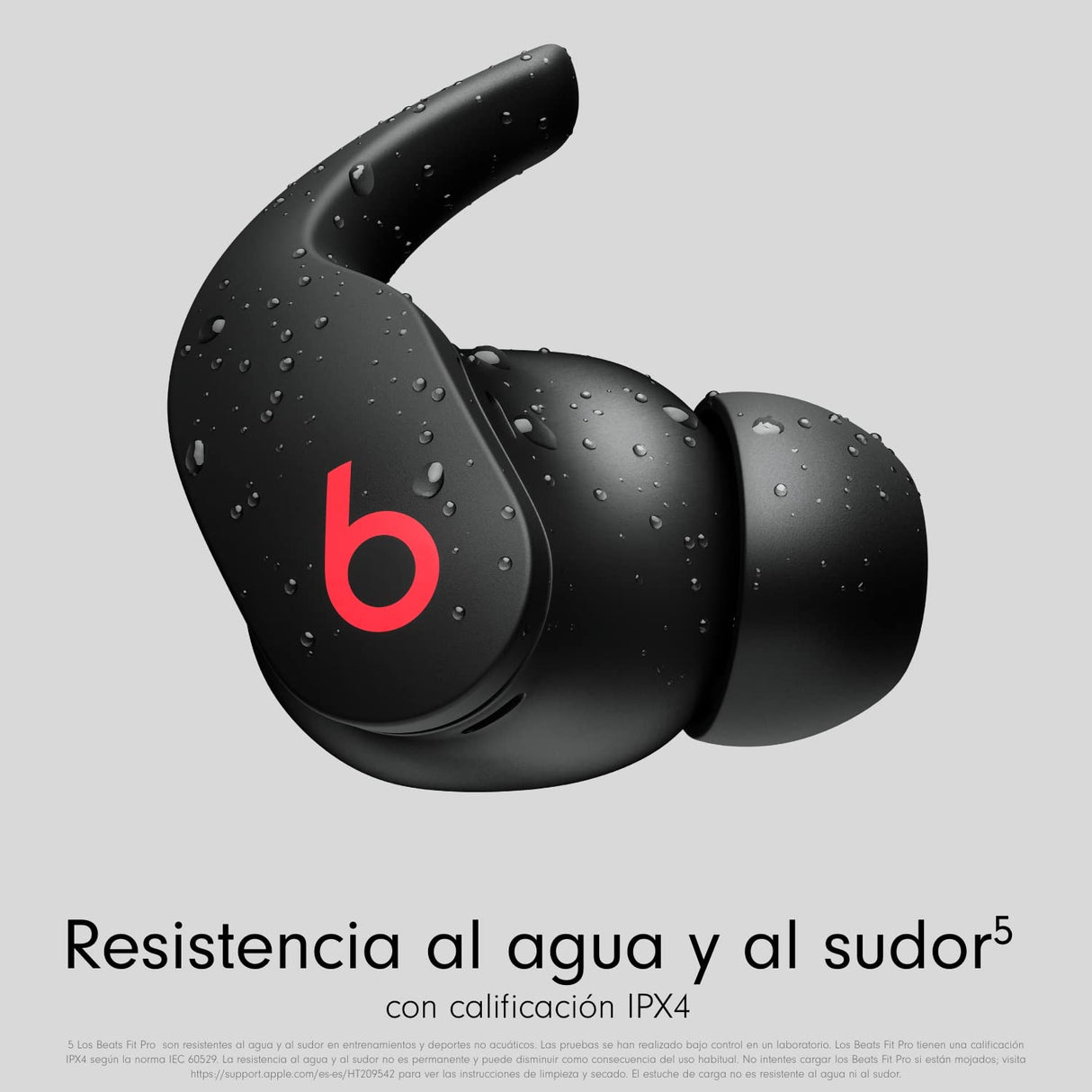 Beats Fit Pro – Auriculares intraurales Totalmente inalámbricos con cancelación del Ruido – compatibles con Apple y Android, Class 1 Bluetooth®, calificación IPX4, micrófono Integrado – Negro