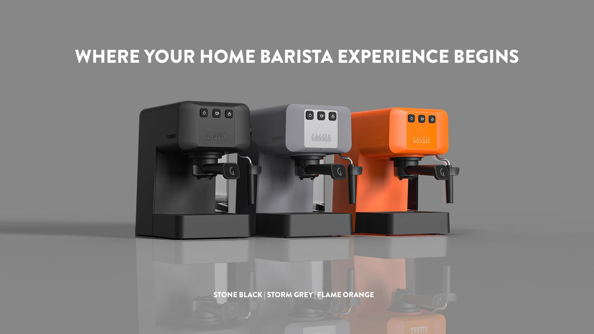 Gaggia EG2109 Grey, Cafetera Espresso Manual para Café Molido o Monodosis, sistema POD para Espressos Cremosos con Monodosis, Preinfusión Automática, Nuevo Modelo 2023, 100% Made in Italy