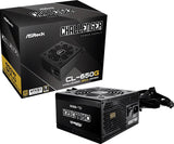 Fuente ALIMENTACION ASROCK SL-650G,PSU,650W,80 Plus Gold,135MM,Modular,PCI-E 5.1 (12+4pin) x1,PCI-E (6+2 Pin) x3,SATA (5 Pin) x9