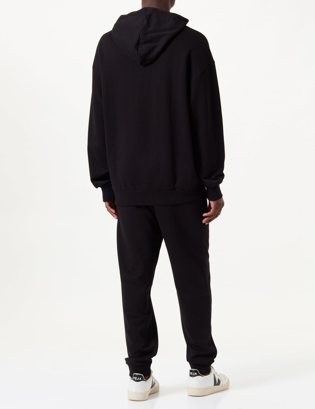 HUGO Tracksuit_NalonsoNap Jersey, Black1, S para Hombre