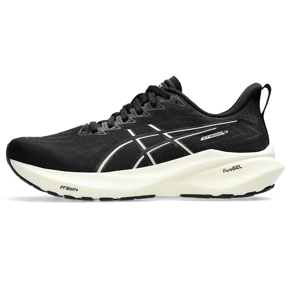 ASICS GT-2000 13, Sneaker Mujer, Blanco Y Negro, 39 EU