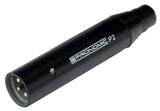 Pronomic Micrófono de Viento IM-20, Micrófono de Clip, Negro