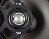 Polk Audio Altavoz empotrable (V 80 de Alto Rendimiento, Color Blanco