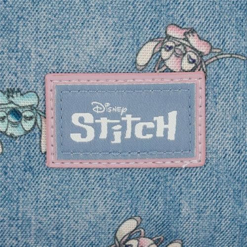 Disney Stitch You Are Magical Equipaje- Bolsa de Mensajero, Niñas, Azul