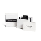Calvin Klein Reloj Analógico de Cuarzo Multifunción para Mujer Colección Minimalistic T-Bar con Correa de Malla de Acero Inoxidable Negra - 25200288
