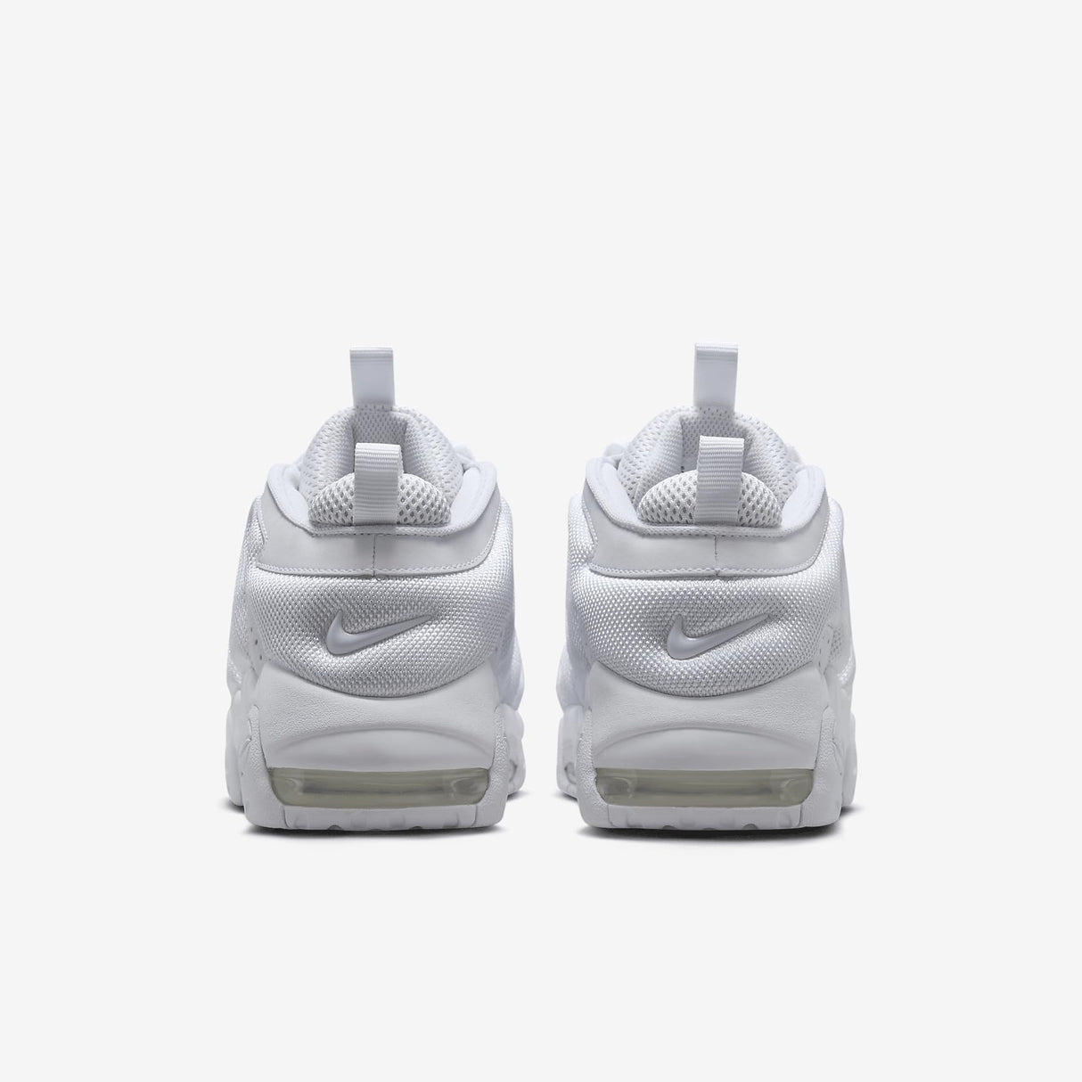 Nike Air More Uptempo Low, Sneaker Hombre, White, 43 EU