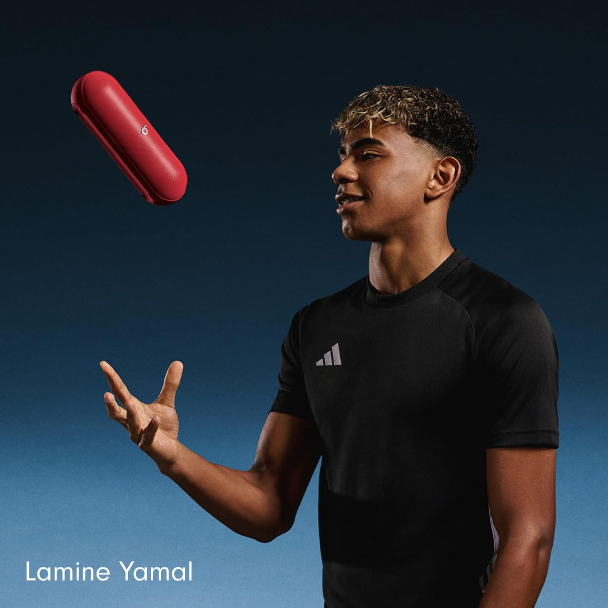 Beats Pill (Última versión)– Altavoz Bluetooth portátil, hasta 24 Horas de batería, Resistente al Agua, Compatible con Apple y Android, Sonido Potente para el hogar, Exteriores y Viajes– Rojo Fuego