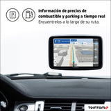 TomTom GPS para Coche GO Discover, 5 Pulgadas, con tráfico y radares, mapas del Mundo, actualizaciones rápidas Via WiFi, disponibilidad de Parking, Precios de Combustible, Soporte Click-Drive