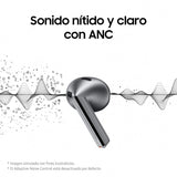Samsung Galaxy Buds3 + Cargador - Auriculares Inalámbricos, Cancelación de Ruido, Bluetooth, Audio 360, Gris (Versión Española)