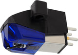 Audio-Technica AT-XP3/H Cápsula para DJ audiófilo con aguja cónica montada en un cabezal AT-HS6 Azul