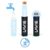 LaVie PURE es un Innovador Purificador de Agua con luz UVA que funciona Sin Consumibles. Transforme su Agua del Grifo en Agua Pura y Deliciosa en 15 minutos. Capacidad 1 L