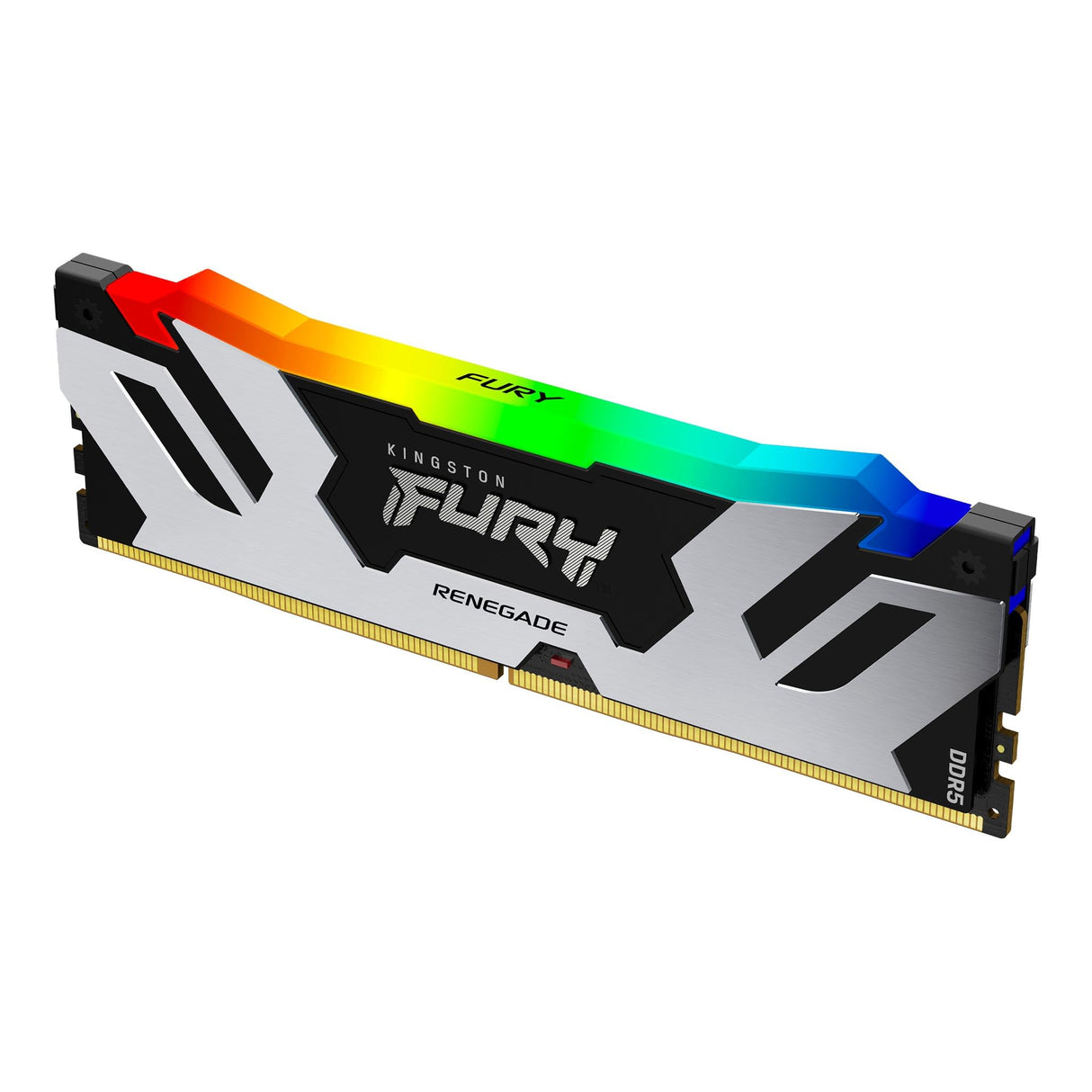 Kingston Fury Renegade DDR5 RGB 32GB 6400MT/s DDR5 CL32 DIMM Memoria gamer para Ordenadores de sobremesa Kit de 2 - KF564C32RSAK2-32