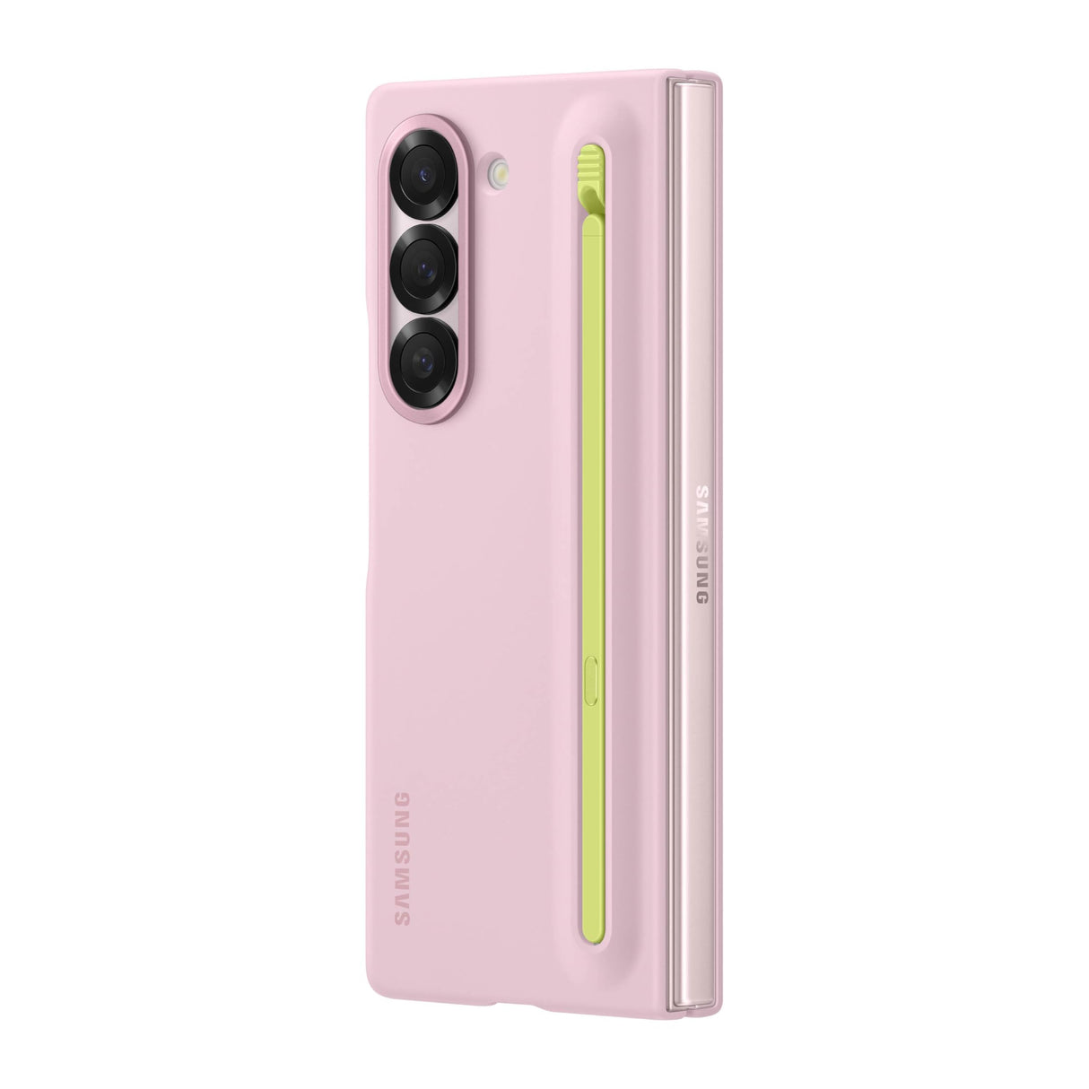 Samsung - Funda Protectora para Galaxy Z Fold 6S, Funda Protectora con Ranura para bolígrafo S incorporada, Haga Clic para liberar, versión Americana, EF-OF95PCPEGUS, Rosa