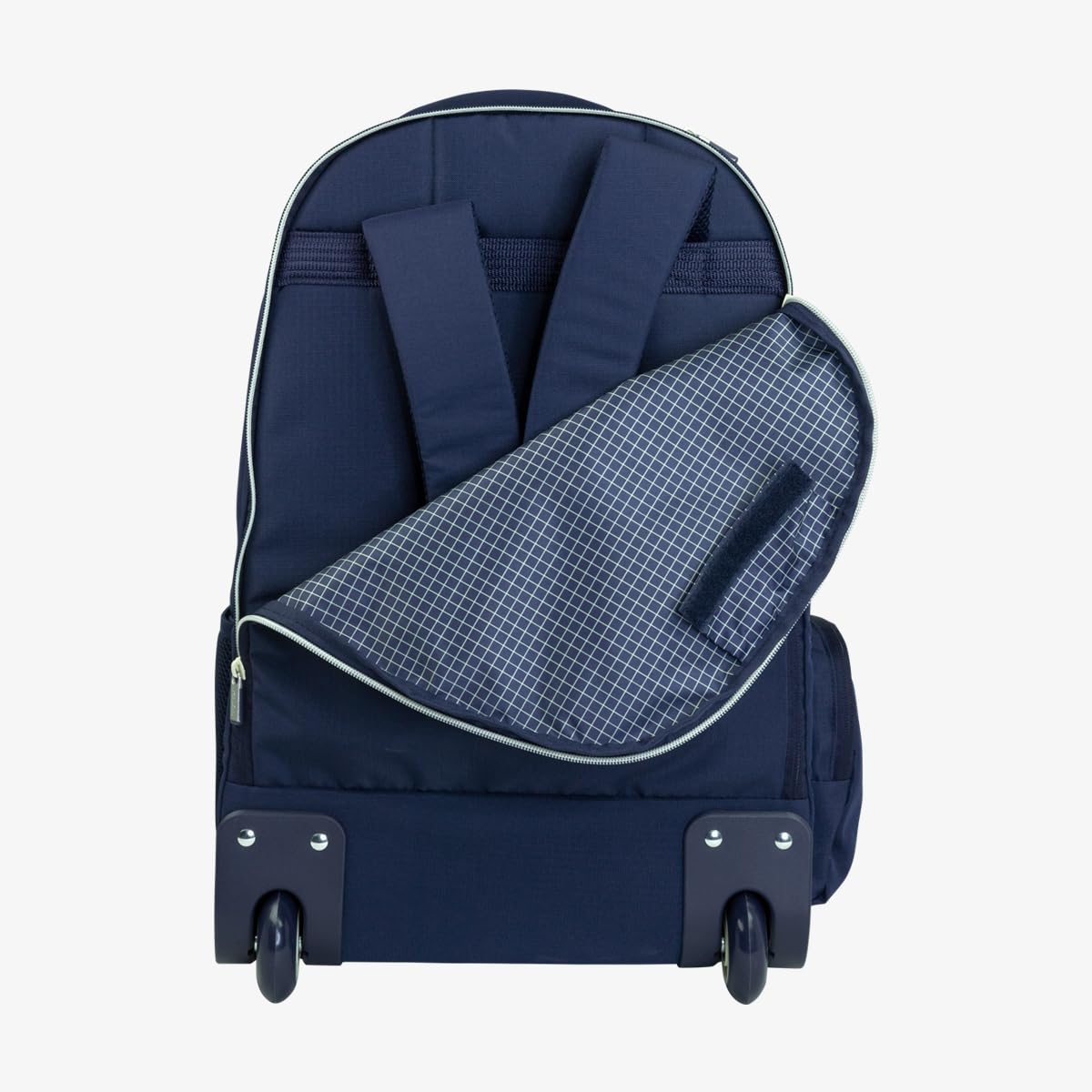 Mochila con ruedas 6 cremalleras (25L) serie 1918. azul marino MILAN (625601SNCB)