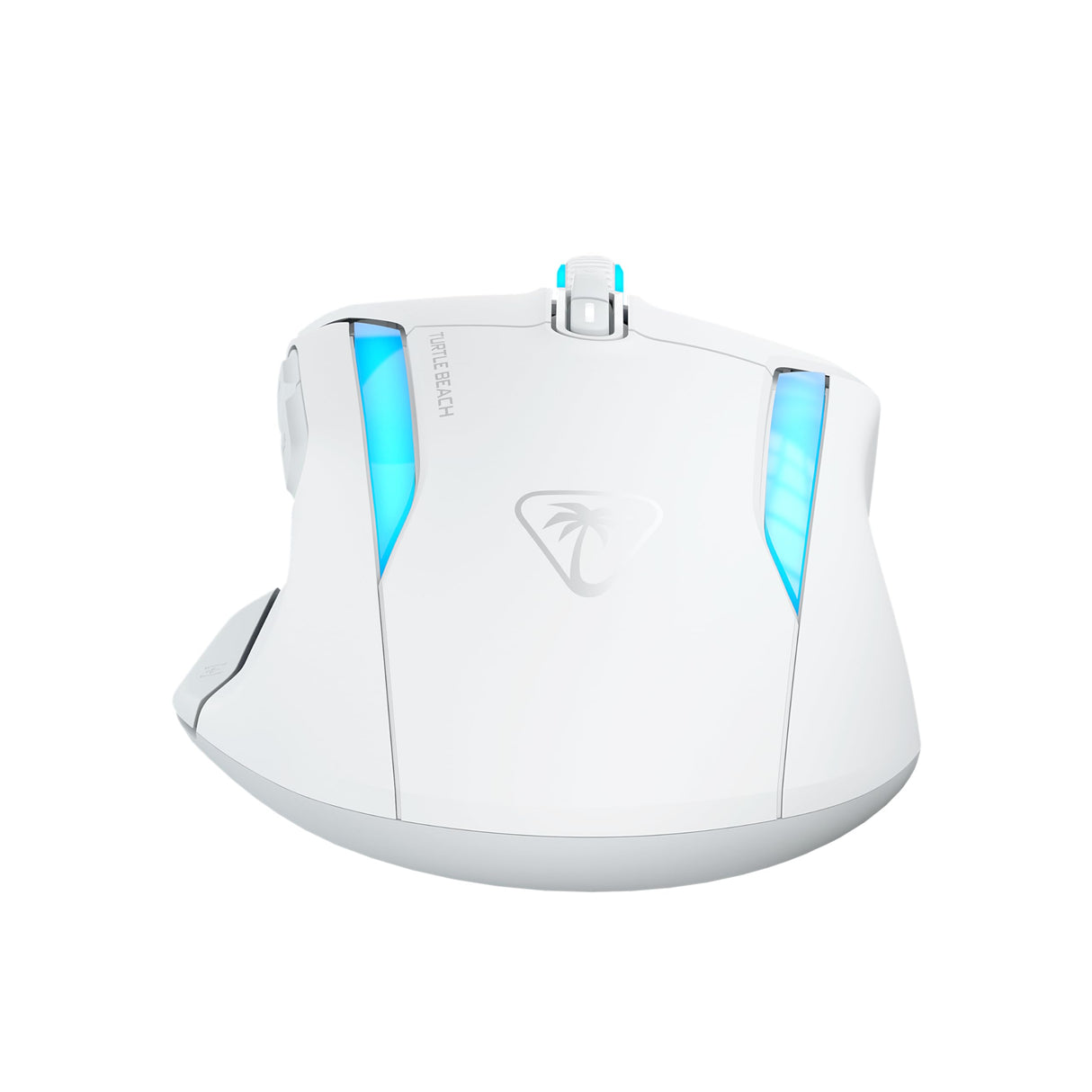 Turtle Beach Kone II Air: ratón inalámbrico ergonómico RGB para Juegos, batería de 350 Horas, Sensor óptico de 26 000 PPP interruptores ópticos de 100 Millones de clics, Blanco ártico