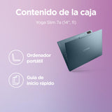 Lenovo Yoga Slim 7, Portátil, Gen 11, AMD, 16GB, 512GB, Tidal Teal