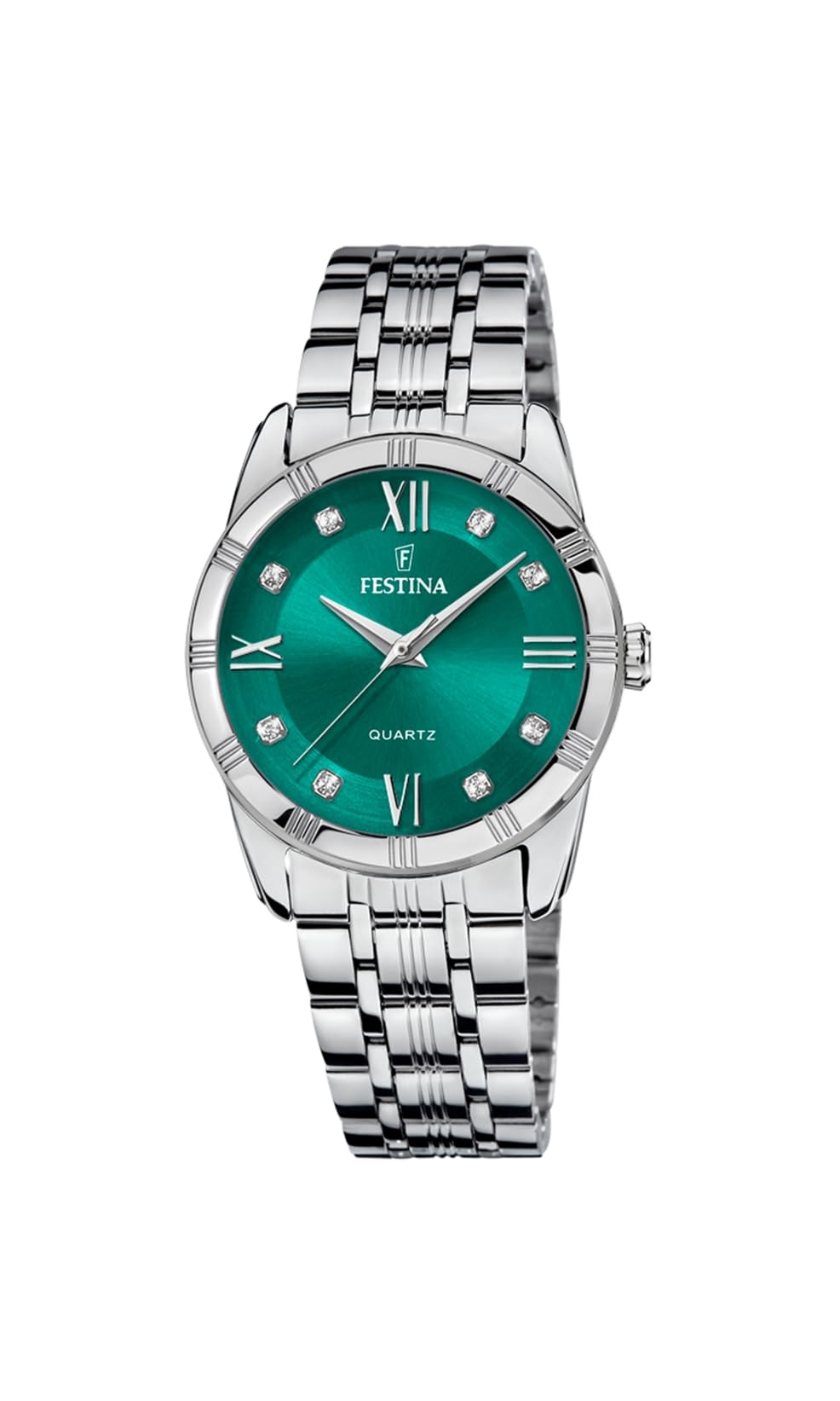 Festina Reloj Mujer F16940/F Mademoiselle Caja de Acero Inoxidable 316l Plateado Correa de Acero Inoxidable 316l Plateado