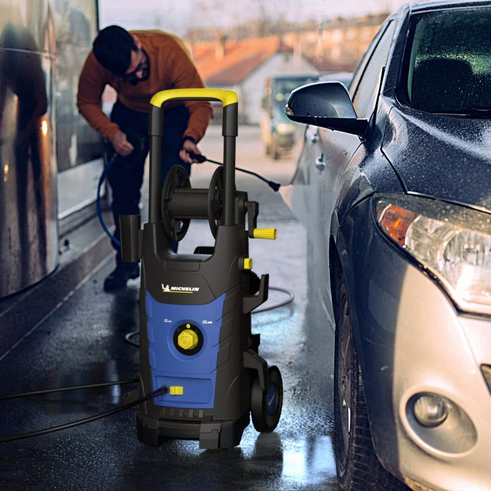 Michelin Hidrolimpiadora de Alta Presión MPX25EHDSP con Sistema de Doble Velocidad (2500 W, 170 Bar, 500 l/h)