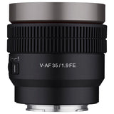 Samyang Lente de Enfoque automático Cine de Marco Completo de 35 mm T1.9 para Sony E (SYCAF35-NEX)