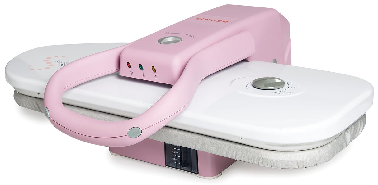 Singer Super Nova - Prensa de planchado a vapor profesional, potente, para casa, sábanas, camisas, ropa, planchado automático, plancha portátil, carga continua