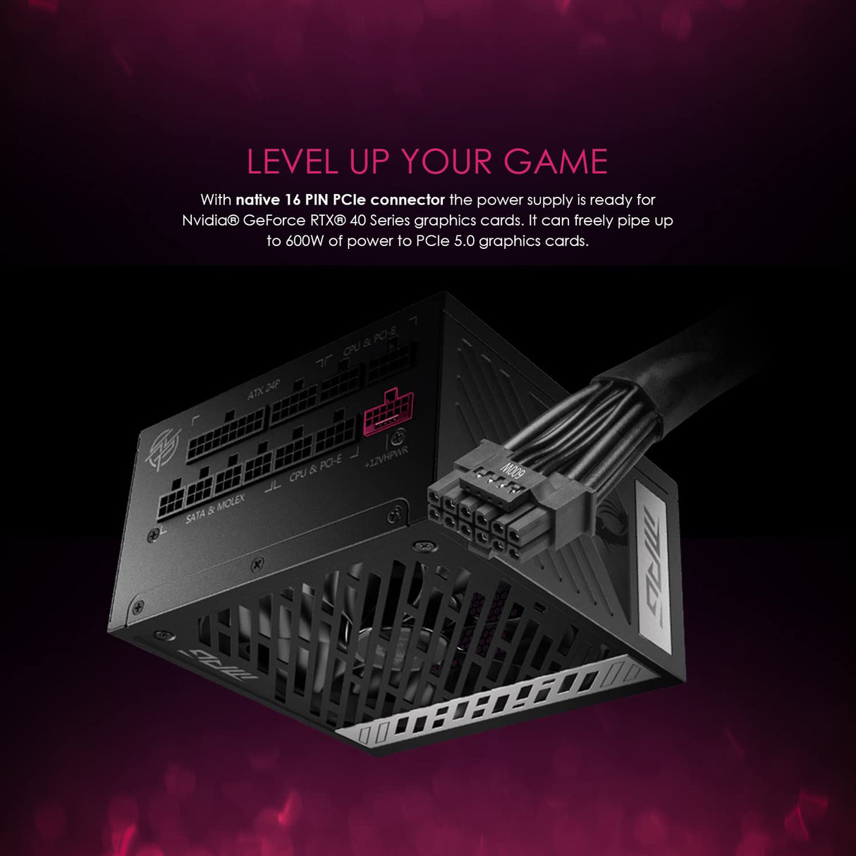 MSI MPG A850G PCIE5 850W 80 Plus Gold Full Modular
