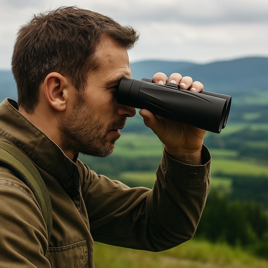 Bigfish Prismáticos StormView BAK4 Prisma para Adultos, compactos y potentes, con Gran Campo de visión, Ideales para observación de Aves, Senderismo, Caza y Viajes