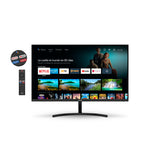 SPC Smart Monitor 27 - Monitor Android TV 27” Full HD, Altavoces Integrados, conectividad móvil, diseño Ultrafino, Mando a Distancia y Acceso a Contenido en Streaming (Netflix, Prime Video, Youtube)